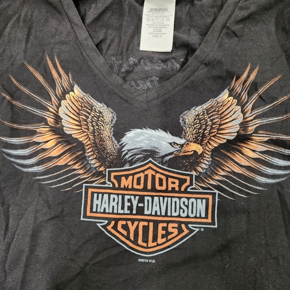 Genuine H-D Ladies LS Tee - Picture 3 of 4